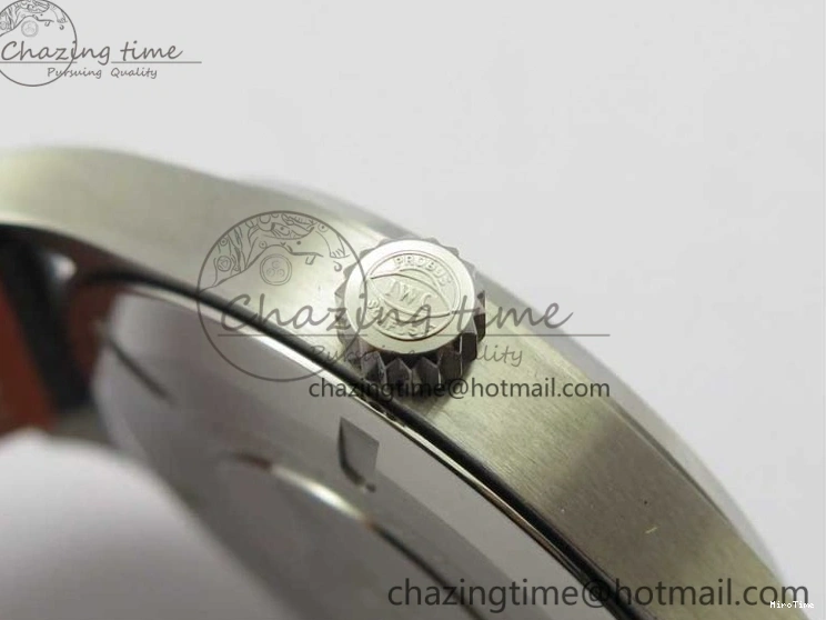 MIROTIME 0406 MARK XVIII Le Petit Prince IW327004 SS FKF 1:1 Best Edition Blue Dial On Brown Leather Strap Trendsetting 7117